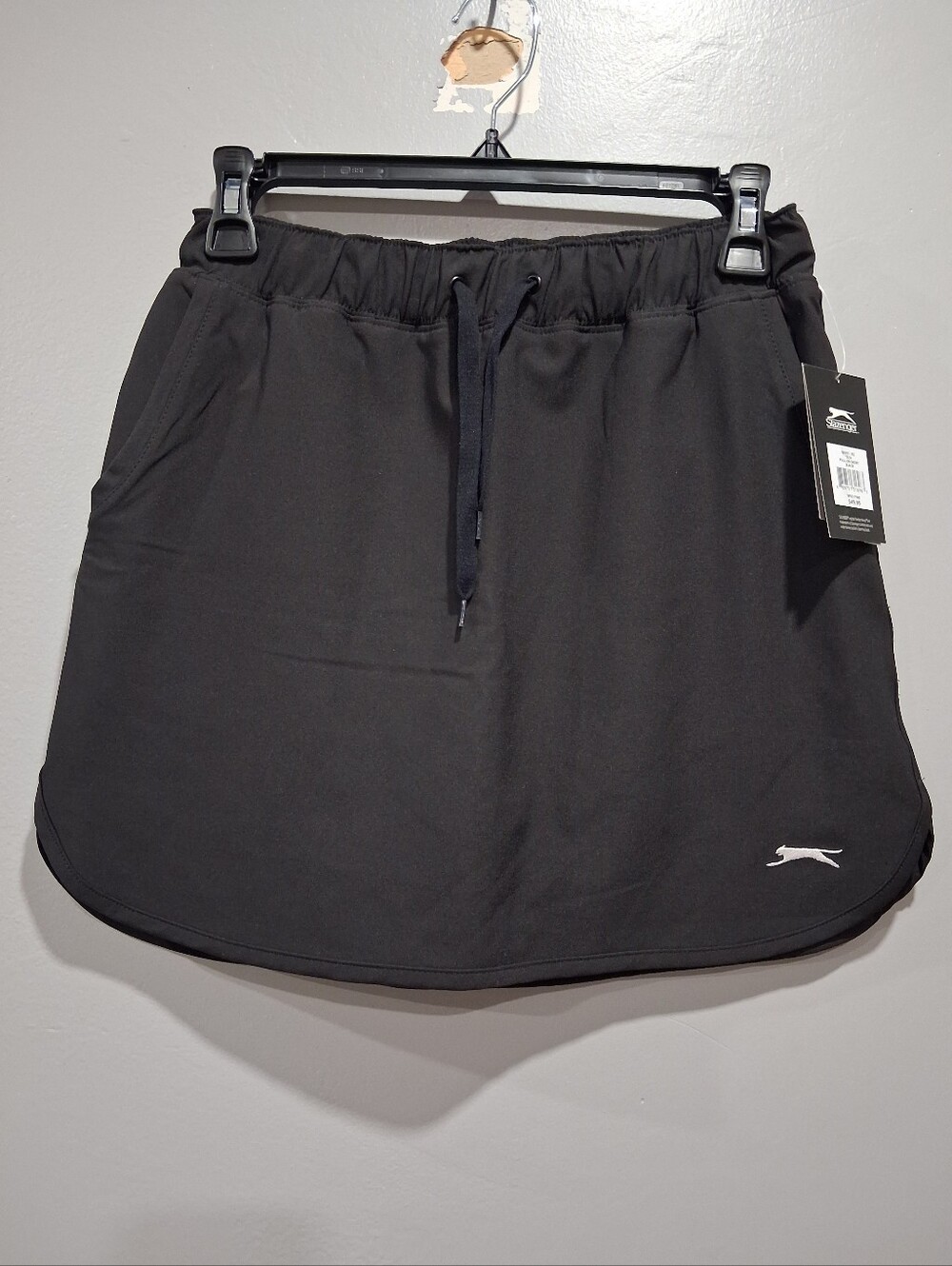 Slazenger Black Athletic Skort with Drawstring